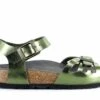 Paros Sandal Metallic Green