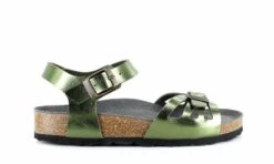 Paros Sandal Metallic Green