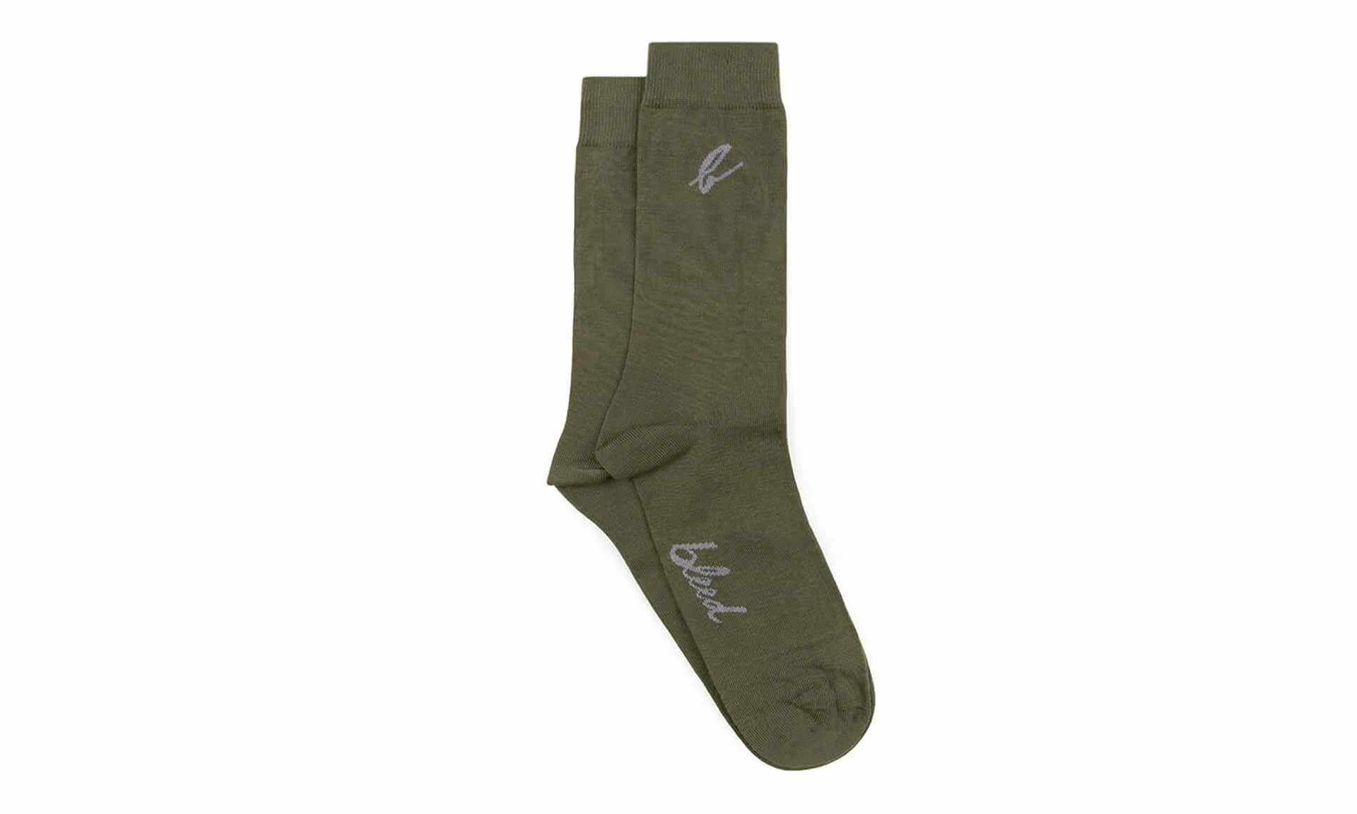 Essential Socken Olive 1 Essential Socken Olive