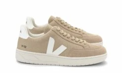 Veja V-12 Alveomesh Dune White