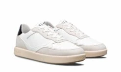 Clae Austin White Navy Vegan