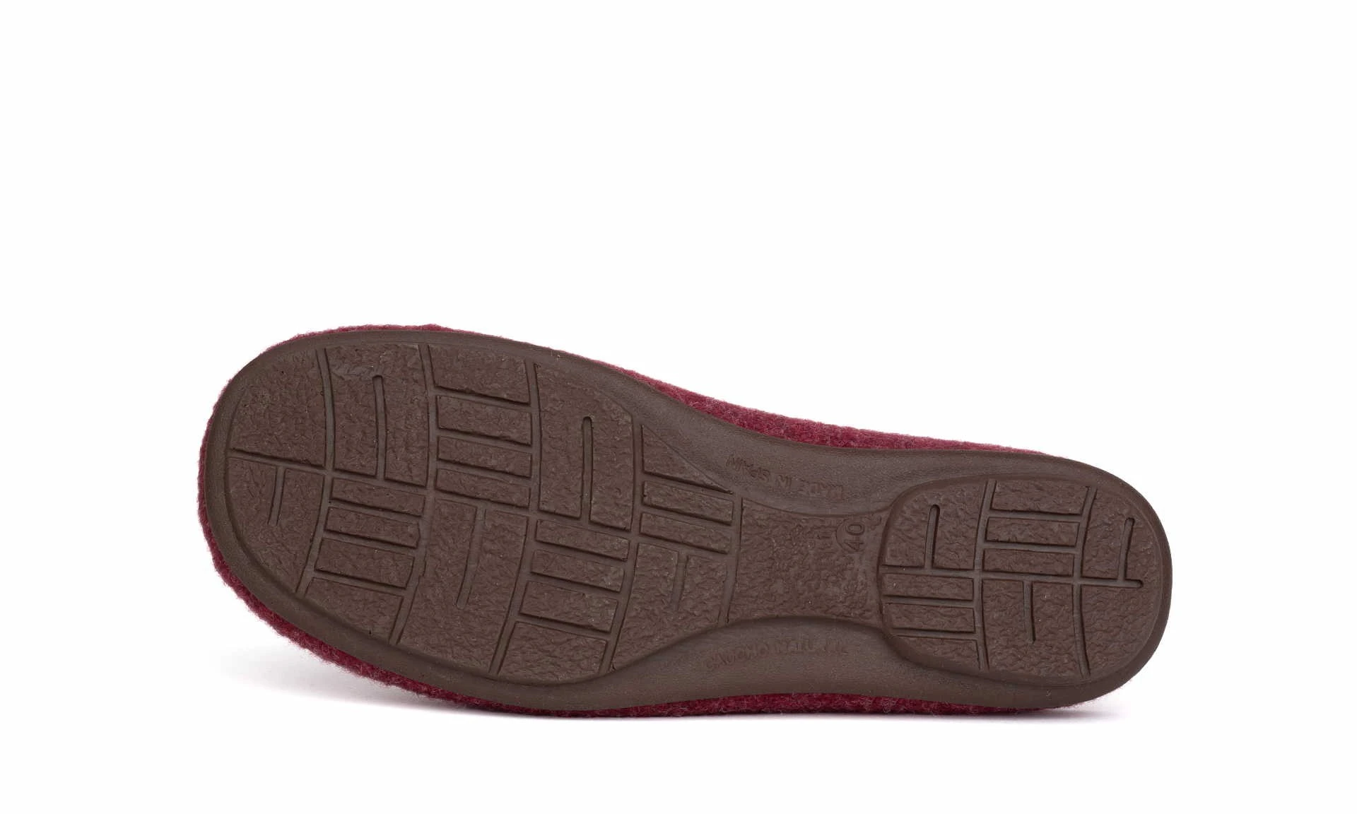 Slippers Burgundy 4 Slippers Burgundy - Image 4