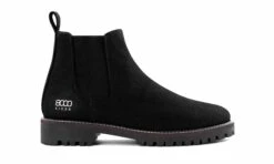 Crossover Hemp Chelsea Boot Black