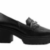 Squared Loafers Black