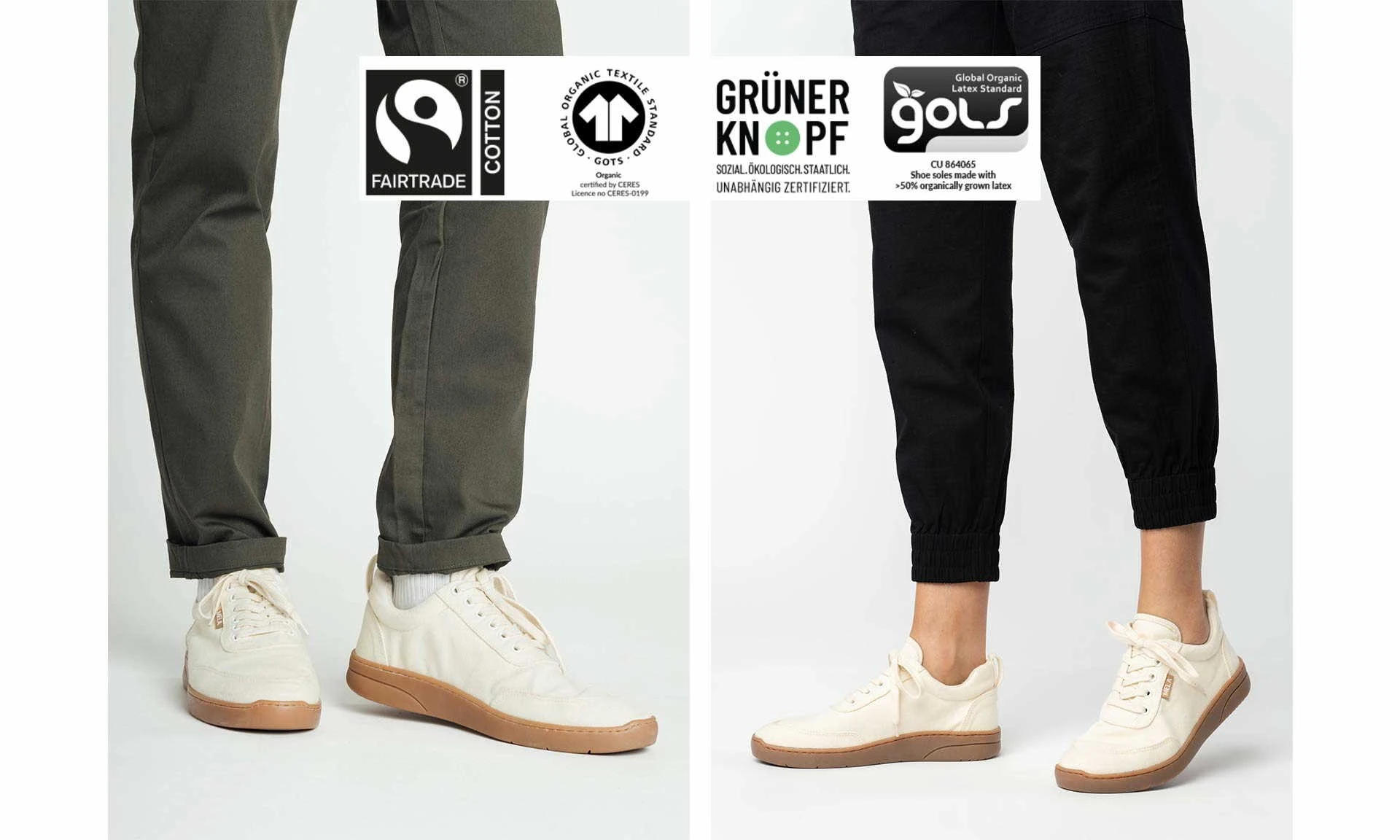 Herren Sneaker YALA Ecru/gum 6 Herren Sneaker YALA Ecru/gum - Image 6