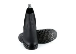 Airseal Chelsea Boot Black -ALTERCORE Sales Store vegan ankle high boot vegetarian shoes airseal chelsea boot black 6 6