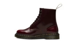 Dr. Martens 1460 8-Eye Boot Cherry Red Oxford Rub Off -ALTERCORE Sales Store vegan boot dr martens 1460 8 eye boot cherry red oxford rub off 5 3