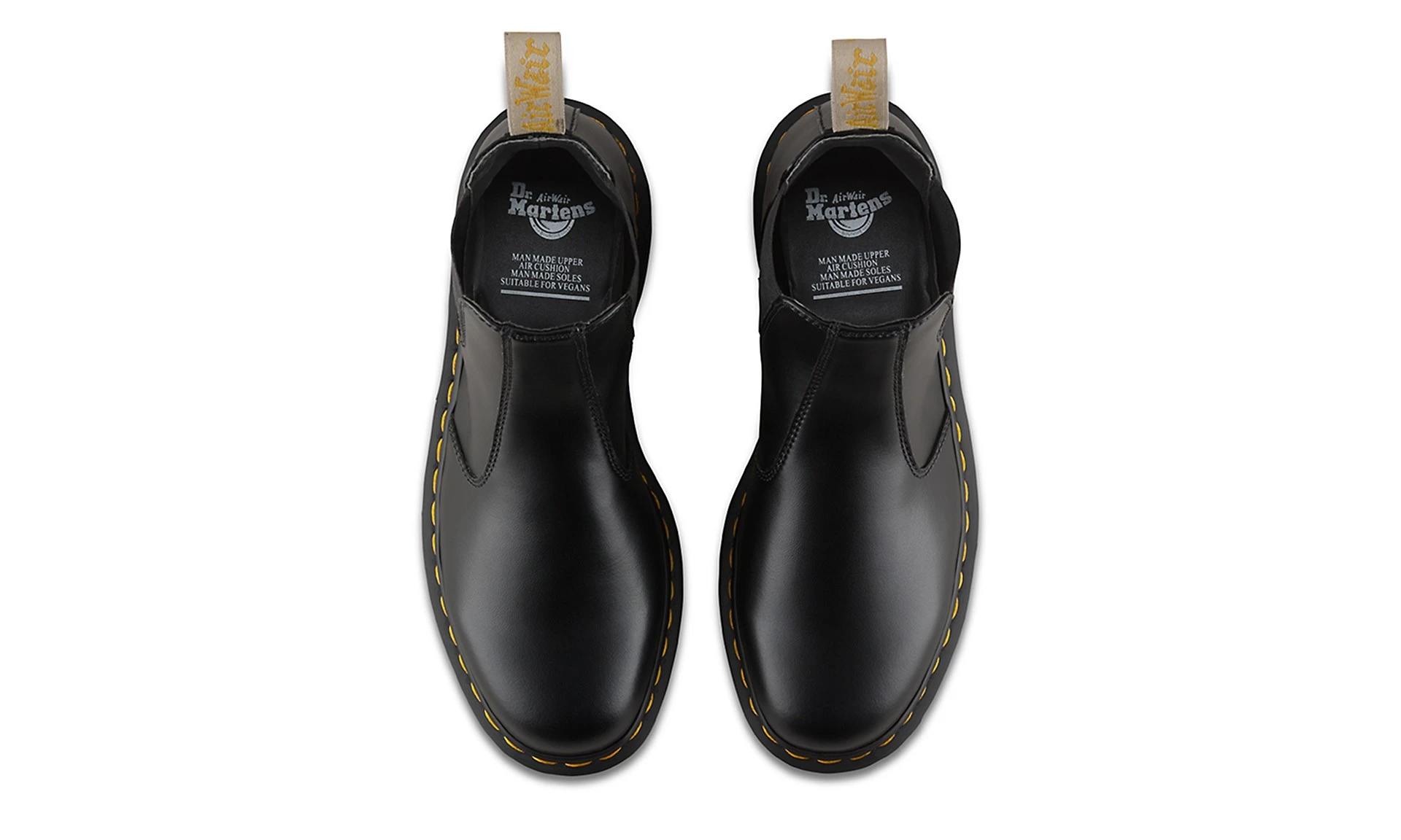Dr. Martens 2976 Chelsea Boot Black Felix Rub Off 4 Dr. Martens 2976 Chelsea Boot Black Felix Rub Off - Image 4