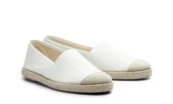 Evita Hemp White -ALTERCORE Sales Store vegan espadrilles grand step shoes evita hemp white 6 1