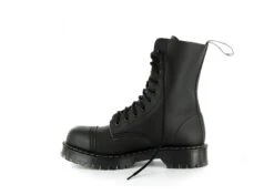 Airseal 10 Eye Boot Black -ALTERCORE Sales Store vegan lace up boot vegetarian shoes airseal 10 eye boot black 6 8