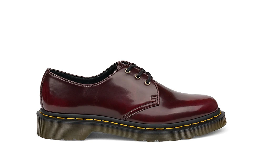 Dr. Martens 1461 3-Eye Shoe Cherry Red Oxford Rub Off 1 Dr. Martens 1461 3-Eye Shoe Cherry Red Oxford Rub Off
