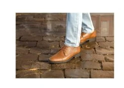 Roma Cognac -ALTERCORE Sales Store vegan men s shoe vincente verde roma cognac 8 8