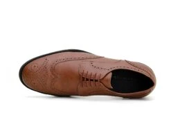 Viterbo Cognac -ALTERCORE Sales Store vegan men s shoe vincente verde viterbo cognac 6 8