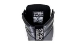 Euro Safety Boot Black -ALTERCORE Sales Store vegan safety boot vegetarian shoes euro safety boot black 8 5