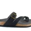 Toe Strap Sandal Black