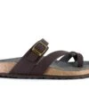 Toe Strap Sandal Brown