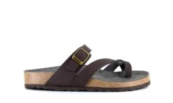 Toe Strap Sandal Brown