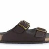 Two Strap Sandal Brown