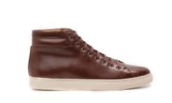 High Top Sneaker Cognac