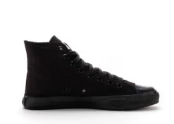 Fair Trainer Black Cap Hi Cut Jet Black -ALTERCORE Sales Store vegan sneaker ethletic fair trainer black cap hi cut jet black 5 1