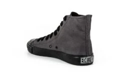 Fair Trainer Black Cap Hi Cut Pewter Grey -ALTERCORE Sales Store vegan sneaker ethletic fair trainer black cap hi cut pewter grey 5 3