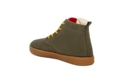 Adam Chukka Sneaker Boot Olive -ALTERCORE Sales Store vegan sneaker grand step shoes adam chukka sneaker boot olive 5 6