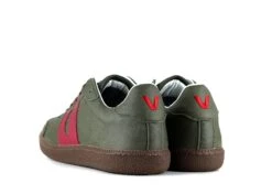 Cheatah Olive/Red -ALTERCORE Sales Store vegan sneaker vegetarian shoes cheatah olive red 5 6