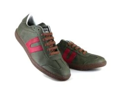 Cheatah Olive/Red -ALTERCORE Sales Store vegan sneaker vegetarian shoes cheatah olive red 7 6