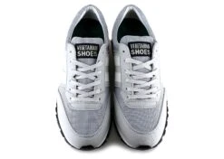 Vegan Runner Grey -ALTERCORE Sales Store vegan sneaker vegetarian shoes vegan runner grey 8 5