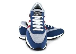 Vegan Runner Navy/Grey/Red -ALTERCORE Sales Store vegan sneaker vegetarian shoes vegan runner navy grey red 7 6