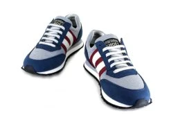 Vegan Runner Navy/Grey/Red -ALTERCORE Sales Store vegan sneaker vegetarian shoes vegan runner navy grey red 8 6