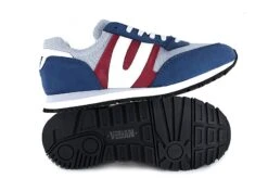 Vegan Runner Navy/Grey/Red -ALTERCORE Sales Store vegan sneaker vegetarian shoes vegan runner navy grey red 9 6