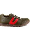 X Trainer Olive/Red