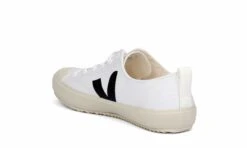Veja Nova Canvas White Black -ALTERCORE Sales Store vegan sneaker veja nova canvas white black 5 7