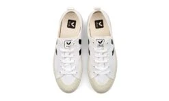Veja Nova Canvas White Black -ALTERCORE Sales Store vegan sneaker veja nova canvas white black 6 7
