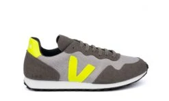 Veja SDU REC B-Mesh Silver Jaune Fluo