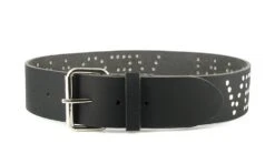 Vegan Belt Black -ALTERCORE Sales Store vegan studded belt vegetarian shoes vegan belt black 5 2