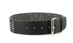 Vegan Belt Black -ALTERCORE Sales Store vegan studded belt vegetarian shoes vegan belt black 7 2