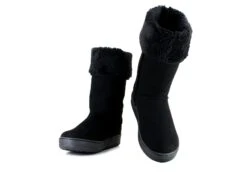 Highly Snugge Boot Black -ALTERCORE Sales Store vegan women boots vegetarian shoes highly snugge boot black 7 8