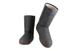 Snugge Boot Grey -ALTERCORE Sales Store vegan women s winter boot vegetarian shoes snugge boot grey 6 9