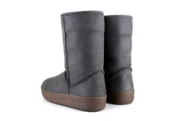 Snugge Boot Grey -ALTERCORE Sales Store vegan women s winter boot vegetarian shoes snugge boot grey 9 9