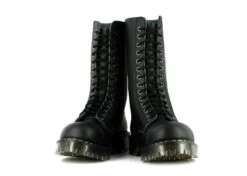 Airseal 14 Eye Boot Black -ALTERCORE Sales Store veganer lace up boot vegetarian shoes airseal 14 eye boot black 5 4